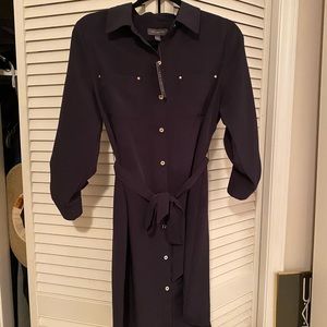 Size 10 Navy button down shirt